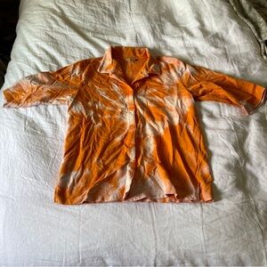 SunBay Orange Tie-Dye Swimsuit coverup